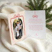 Frohe Weihnachten Elegant Bow präsentieren FotoCol