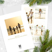 Frohe Weihnachten Elegant Gold Calligraphy 5 Foto