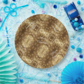 Frohe Weihnachten Elegante Festliche Lichterfolge Pappteller (Party)