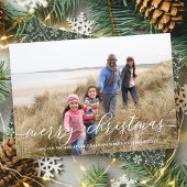 Frohe Weihnachten Elegante Grüne Schneeflocke 1 Fo