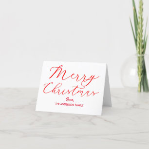 Frohe Weihnachten Elegante Kalligrafie Script Holi