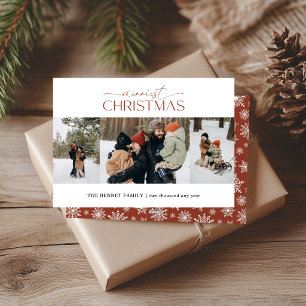 Frohe Weihnachten Eleganter Streifen 3 Fotos Orang