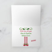 Frohe Weihnachten Elf (Innenseite)