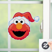 Frohe Weihnachten Elmo Fensteraufkleber (Zuhause)