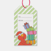 Frohe Weihnachten Elmo Geschenkanhänger (Vorderseite)
