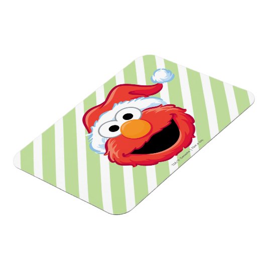 Frohe Weihnachten Elmo Magnet (Linke Seite)