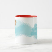 Frohe Weihnachten, Engels-Tasse Tasse (Zentrum)