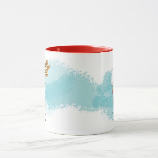 Frohe Weihnachten, Engels-Tasse Tasse (Zentrum)