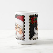 Frohe Weihnachten Ernsthafte Weihnachtsfreude Insp Kaffeetasse (Mittel)