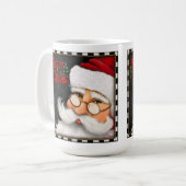 Frohe Weihnachten Ernsthafte Weihnachtsfreude Insp Kaffeetasse (Vorderseite Links)