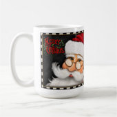 Frohe Weihnachten Ernsthafte Weihnachtsfreude Insp Kaffeetasse (Links)