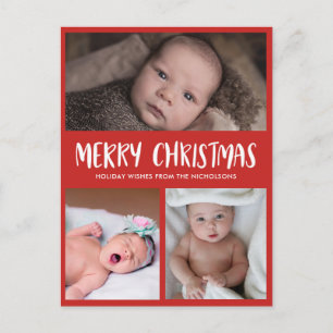 Frohe Weihnachten   Erstes Baby-Weihnachtsfoto   R