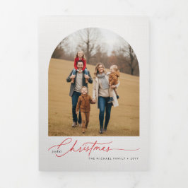 Frohe Weihnachten Erzdiözese Multi-Foto-Galerie Fa Dreifach Gefaltete Karte