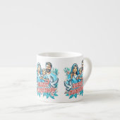 Frohe Weihnachten Espressotasse (Vorderseite Rechts)