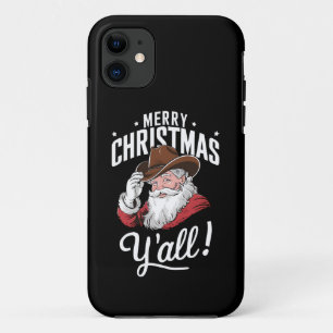 Frohe Weihnachten Euch alle Country Cowboy Weihnac Case-Mate iPhone Hülle
