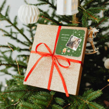 Frohe Weihnachten Evergreen Family Foto