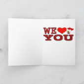 Frohe Weihnachten Ewige Erlösung Karte (Innenseite)