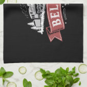 Frohe Weihnachten Express Nordpol Weihnachten Geschirrtuch (Gefaltet)