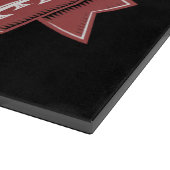 Frohe Weihnachten Express Nordpol Weihnachten Schneidebrett (Ecke)