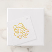 Frohe Weihnachten Extravaganter Schriftart Real Go Geschenkanhänger (Mit Box)