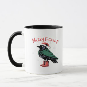 Frohe Weihnachten F Caw F Vintage Klassischer Stil Tasse