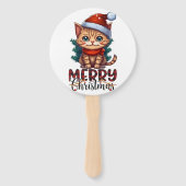 Frohe Weihnachten Fächer (Rückseite)