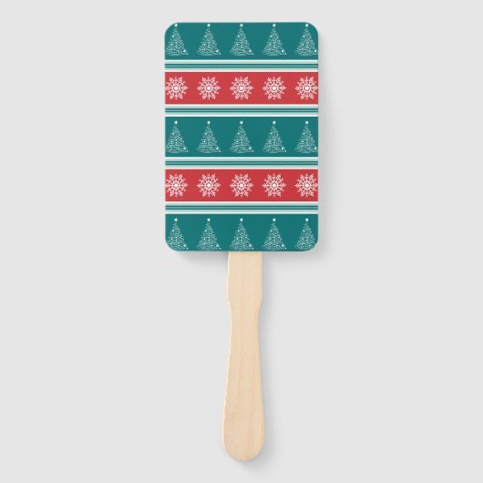 Frohe Weihnachten Fächer (Vorderseite)