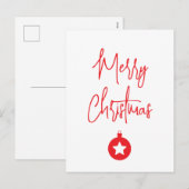 Frohe Weihnachten Familie Neujahrsbotschaft (Vorne/Hinten)
