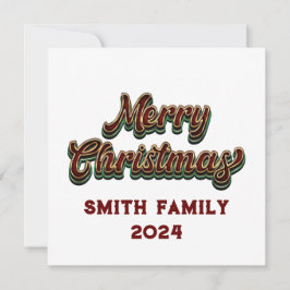 Frohe Weihnachten - Familienanpassung