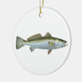 Frohe Weihnachten ~Feckled Sea Foreut~ Ornament (Links)