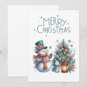 Frohe Weihnachten | Feierliche Begrüßung (Vorne/Hinten)