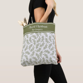 Frohe Weihnachten Feierliche Cypress Pattern Urlau Tasche
