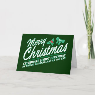 Frohe Weihnachten - Feiern Jesus' Geburtstag
