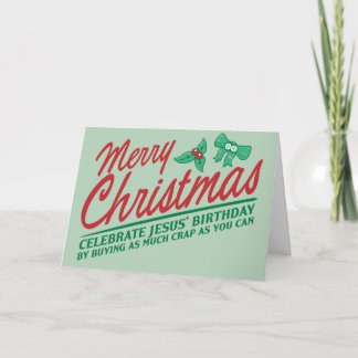 Frohe Weihnachten - Feiern Jesus' Geburtstag