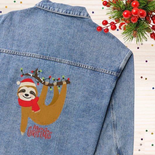 Frohe Weihnachten - Feiertage Jeansjacke