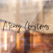 Frohe Weihnachten | Feiertagsfenster Fensteraufkleber (Blatt 2)