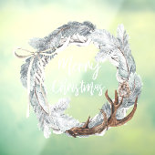 Frohe Weihnachten | Feiertagsfenster Fensteraufkleber (Blatt 3)