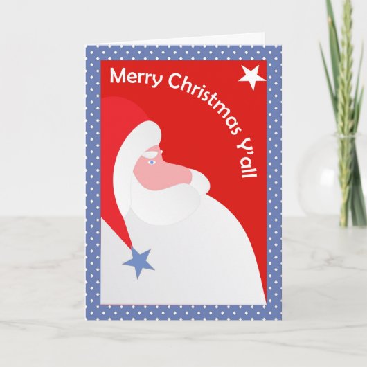 Frohe Weihnachten! Feiertagskarte (Vorderseite)