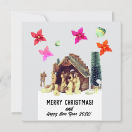 Frohe Weihnachten! Feiertagskarte