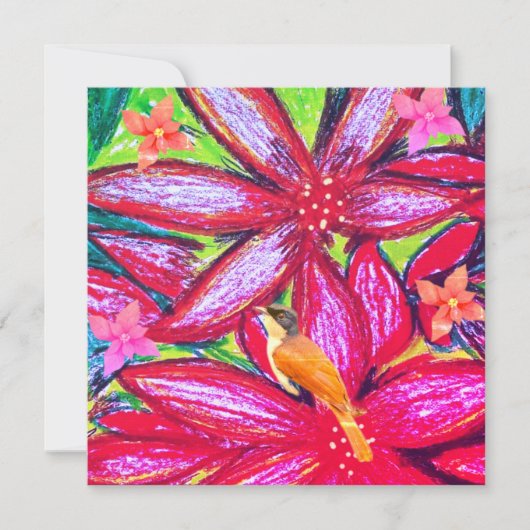 Frohe Weihnachten! Feiertagskarte (Vorderseite)