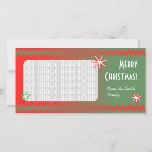 Frohe Weihnachten! Feiertagskarte