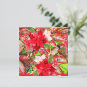 Frohe Weihnachten! Feiertagskarte (Stehend Vorderseite)