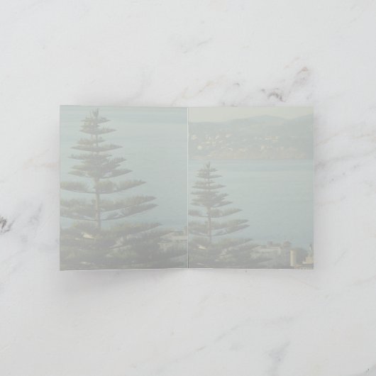 Frohe Weihnachten! Feiertagskarte (Innenseite)