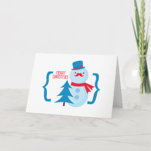 Frohe Weihnachten! Feiertagskarte