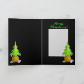 Frohe Weihnachten! Feiertagskarte (Innenseite)