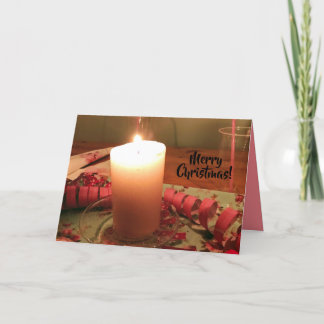 Frohe Weihnachten! Feiertagskarte