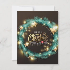 "Frohe Weihnachten" Feiertagskarte