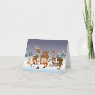 Frohe Weihnachten! Feiertagskarte