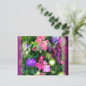 Frohe Weihnachten_ Feiertagskarte (Stehend Vorderseite)