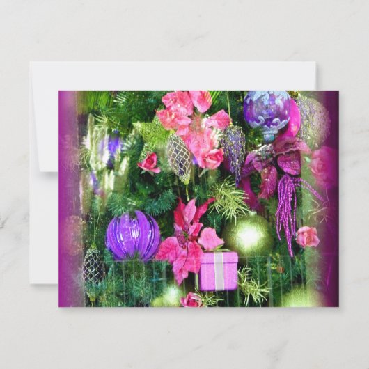 Frohe Weihnachten_ Feiertagskarte (Vorderseite)